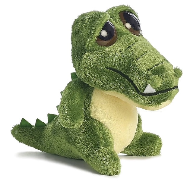 Plush Alligator Book Buddy